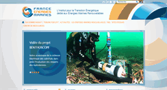 Desktop Screenshot of france-energies-marines.org